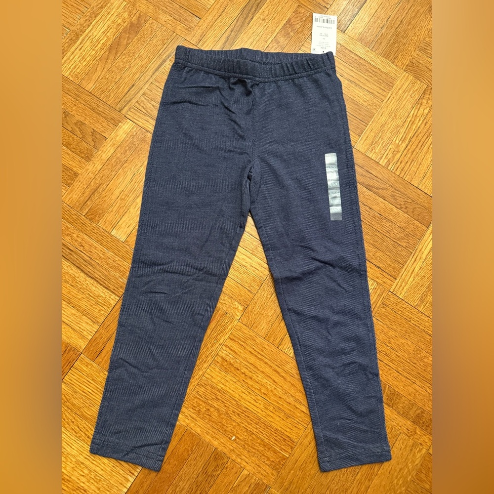 Carter’s Girls Navy Blue Leggings NWT Size 6/6x